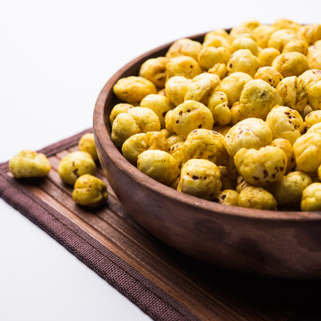 cream and onion makhana